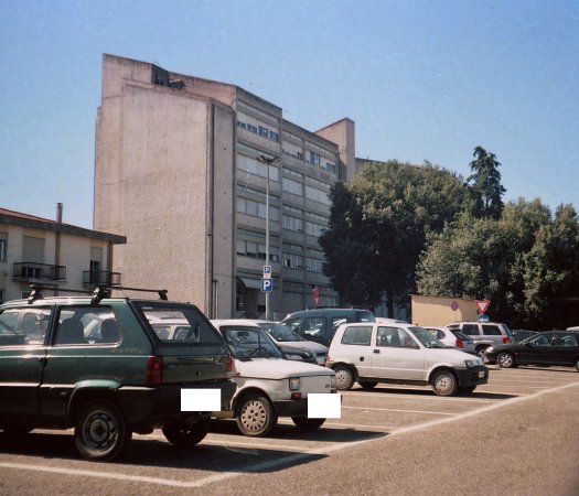Foto dell'ospedale S.Verdiana da  via Bruno