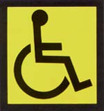 pittogramma disabili