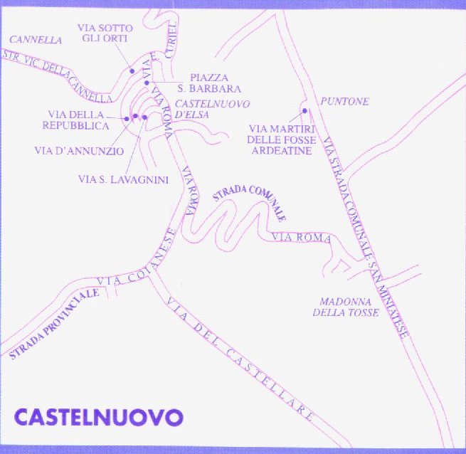 Piantina di Castelnuovo