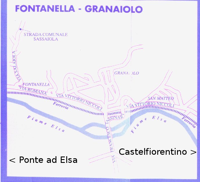 Piantina di Fontanella - Granaiolo
