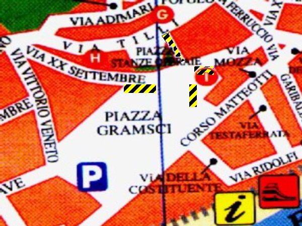 Scalinate piazza Gramsci
