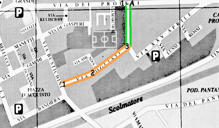 Valutazione di via Togliatti